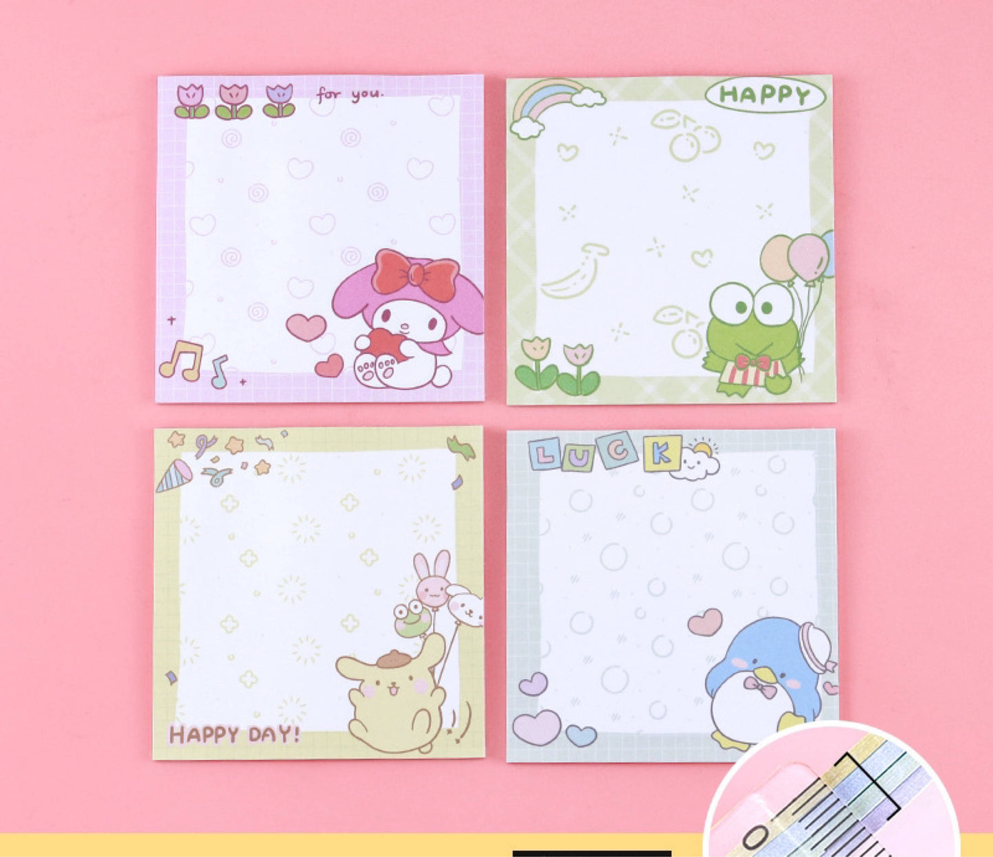 KAWAII STICKY NOTES
