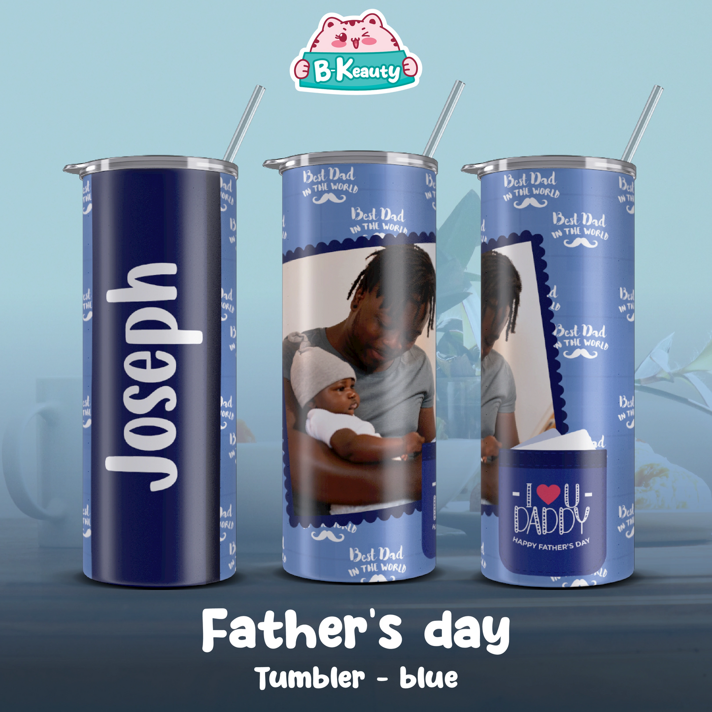 FATHER'S DAY TUMBLER & CUP