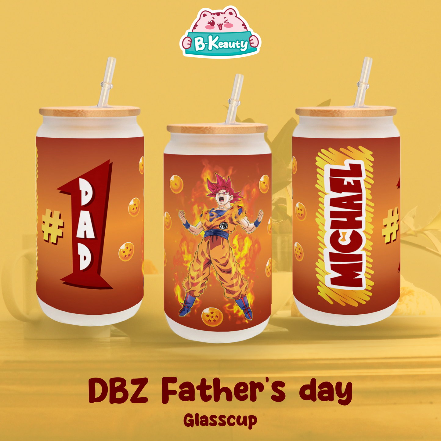 DRAGON BALL FATHER'S DAY TUMBLER & CUP