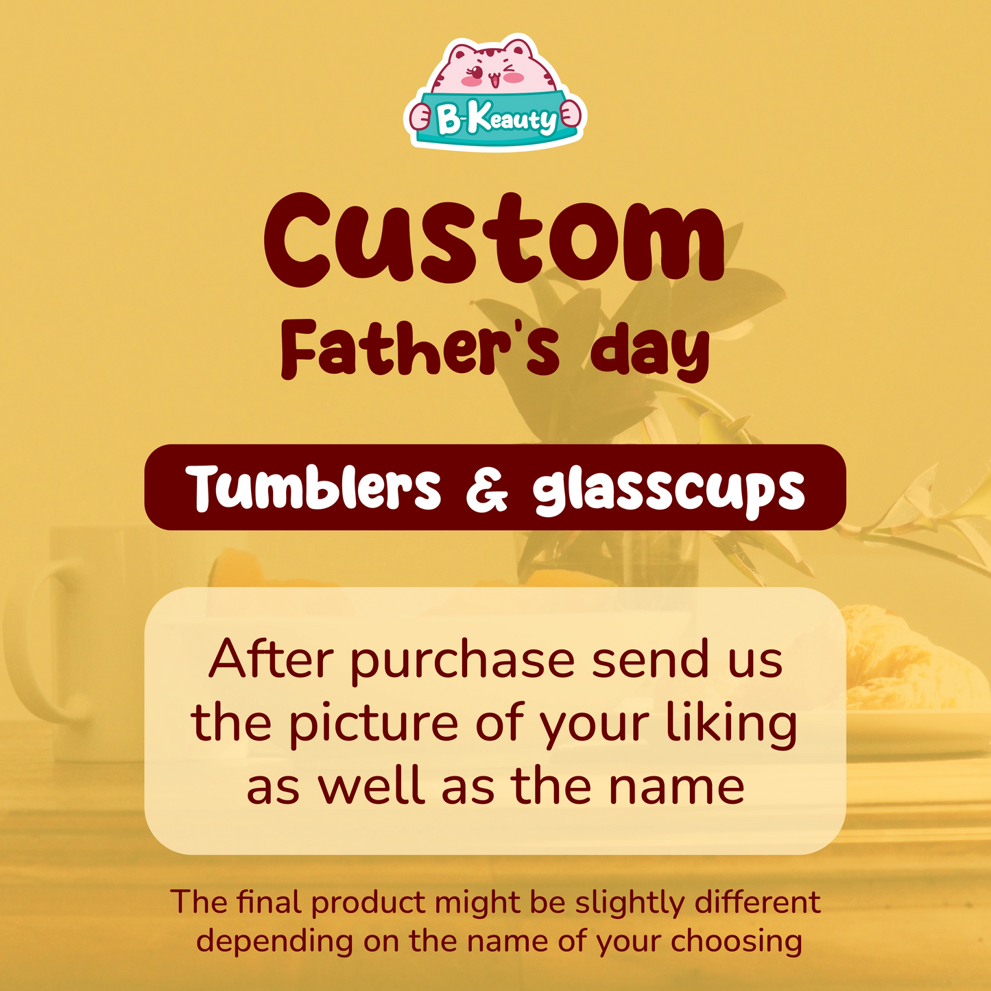 DRAGON BALL FATHER'S DAY TUMBLER & CUP