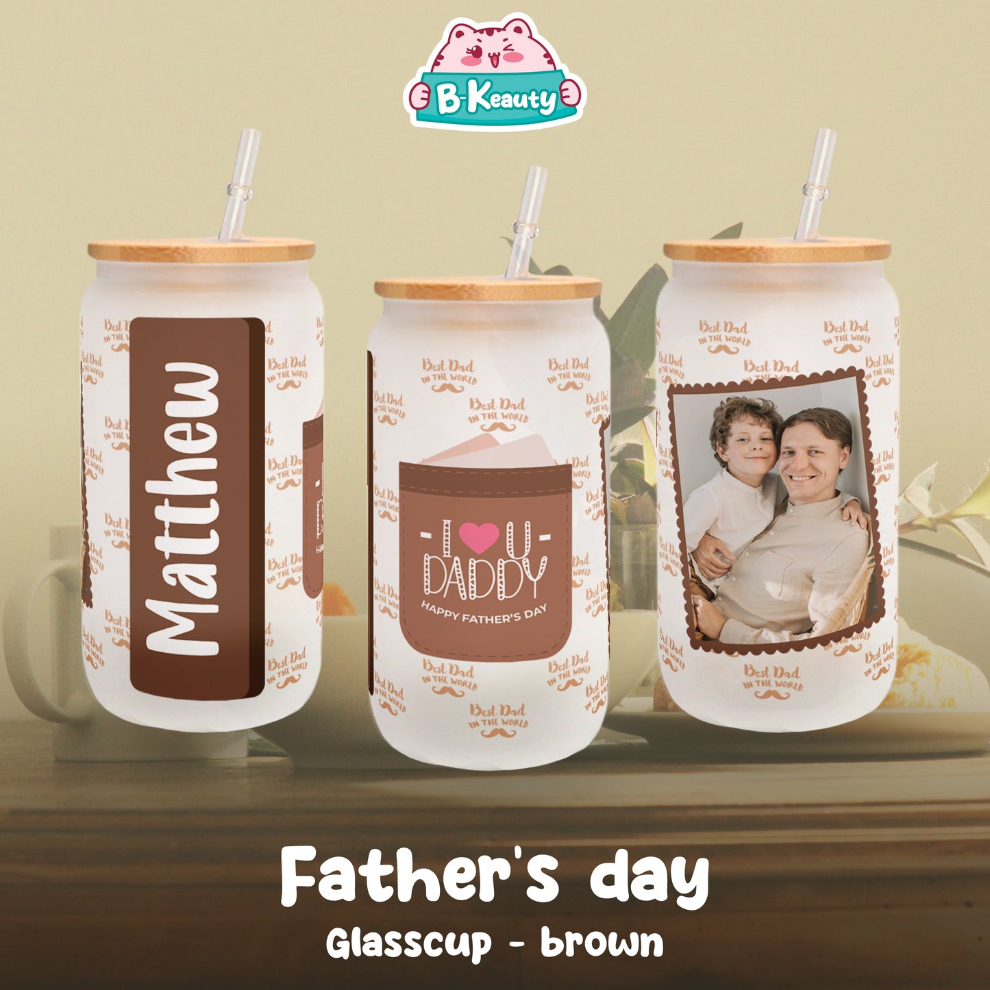 FATHER'S DAY TUMBLER & CUP