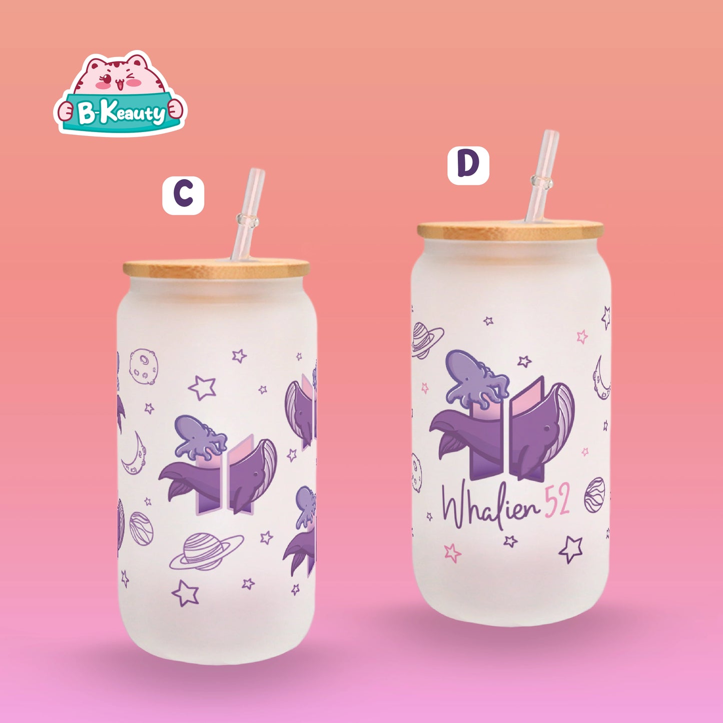 BTS WHALIEN 52 TUMBLER & CUP