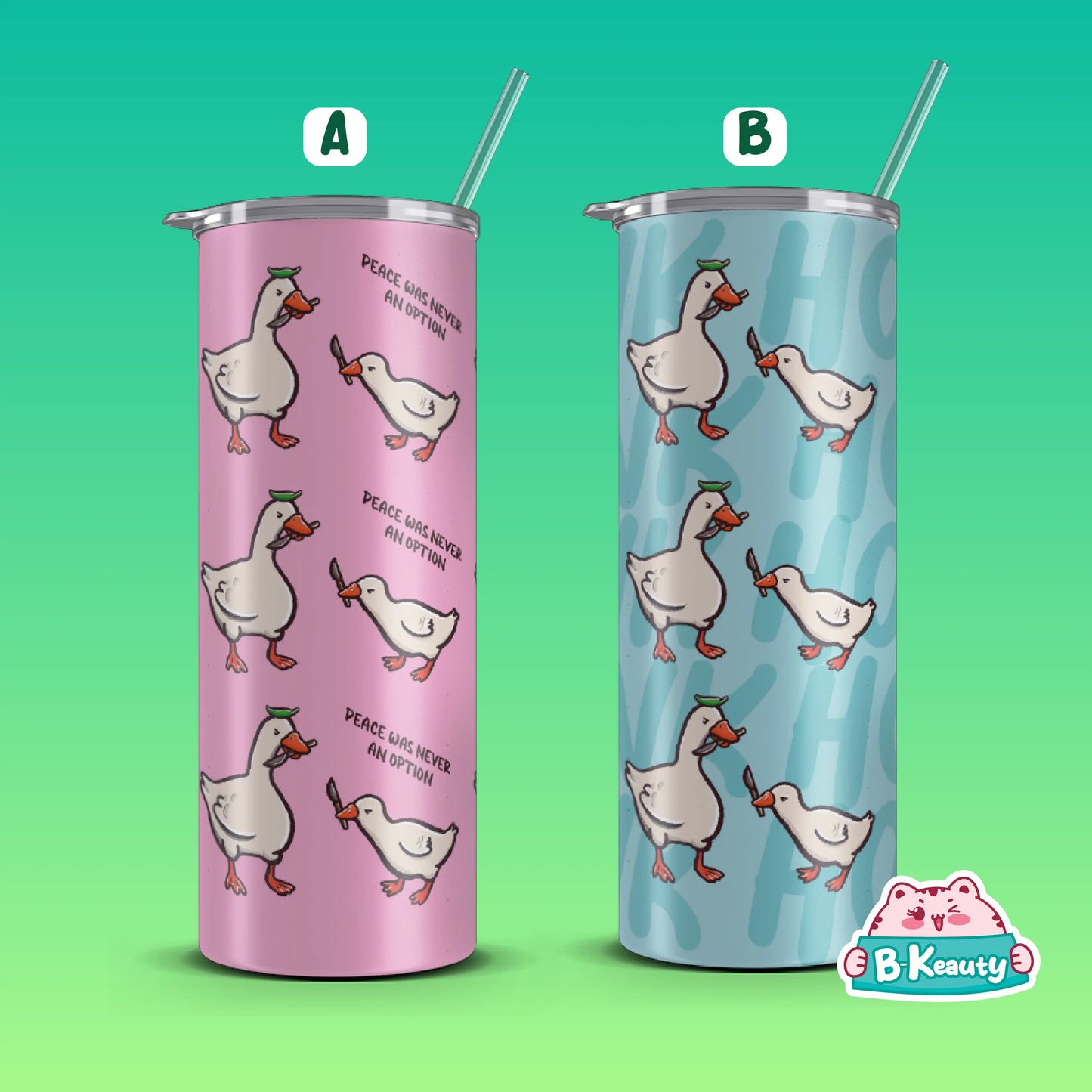 GOOSE TUMBLER & GLASSCUP