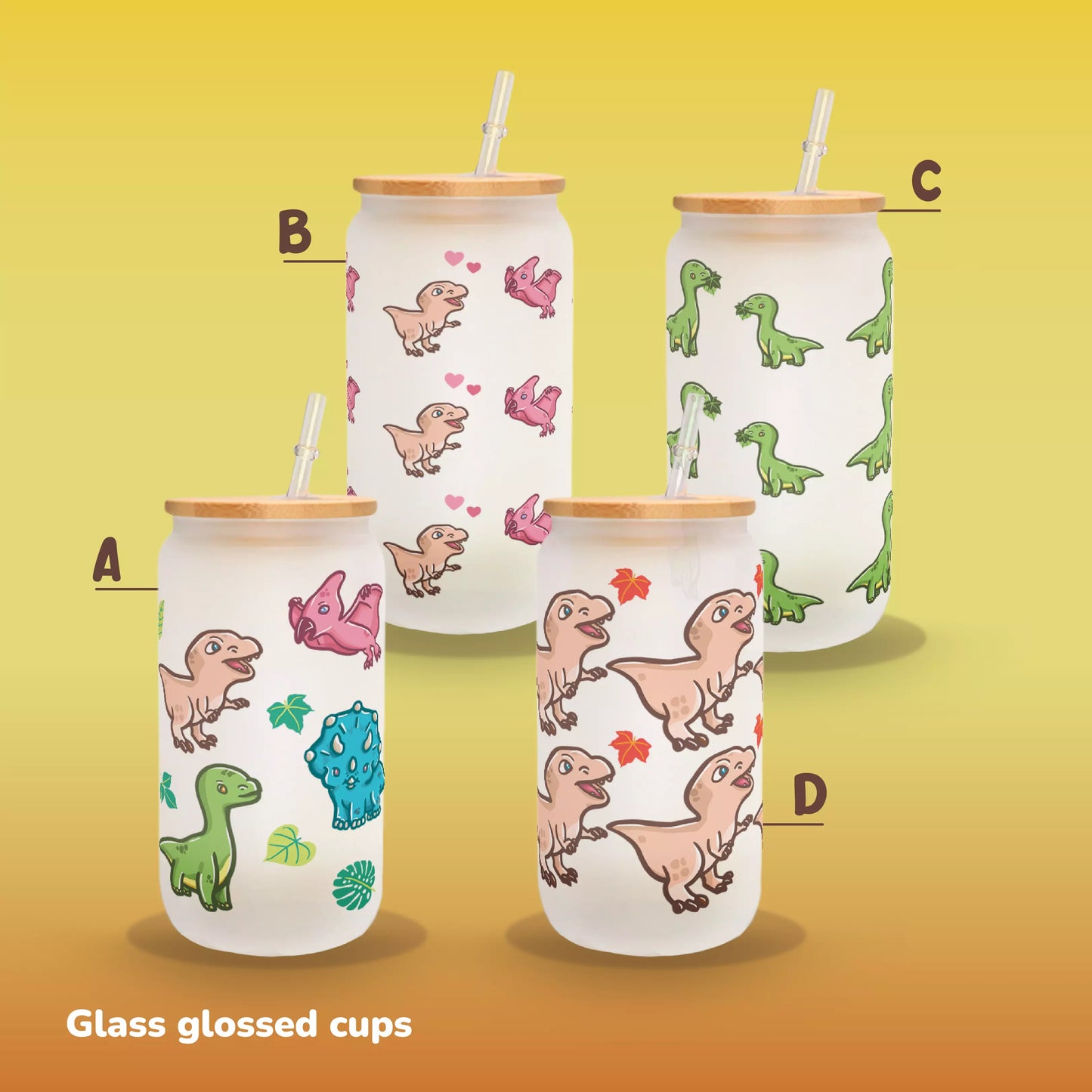 DINOTASTIC TUMBLER & GLASSCUP