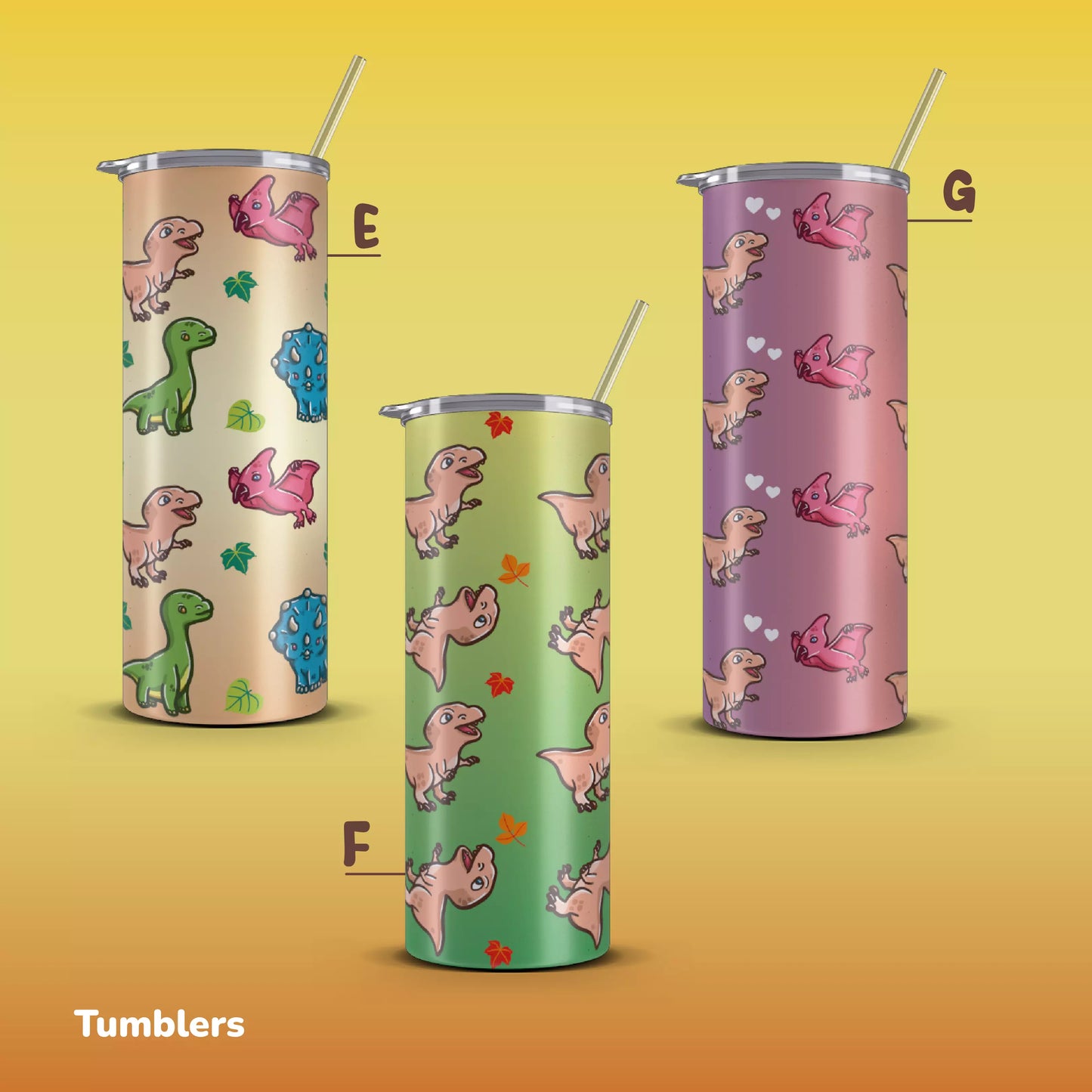 DINOTASTIC TUMBLER & GLASSCUP