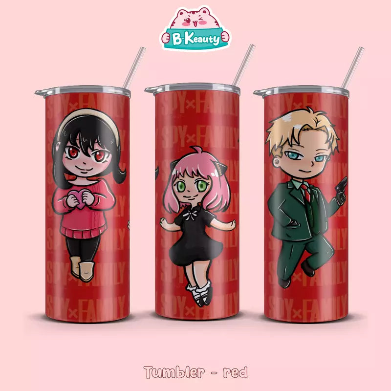 ANIME FAMILY TUMBLER & GLASSCUP