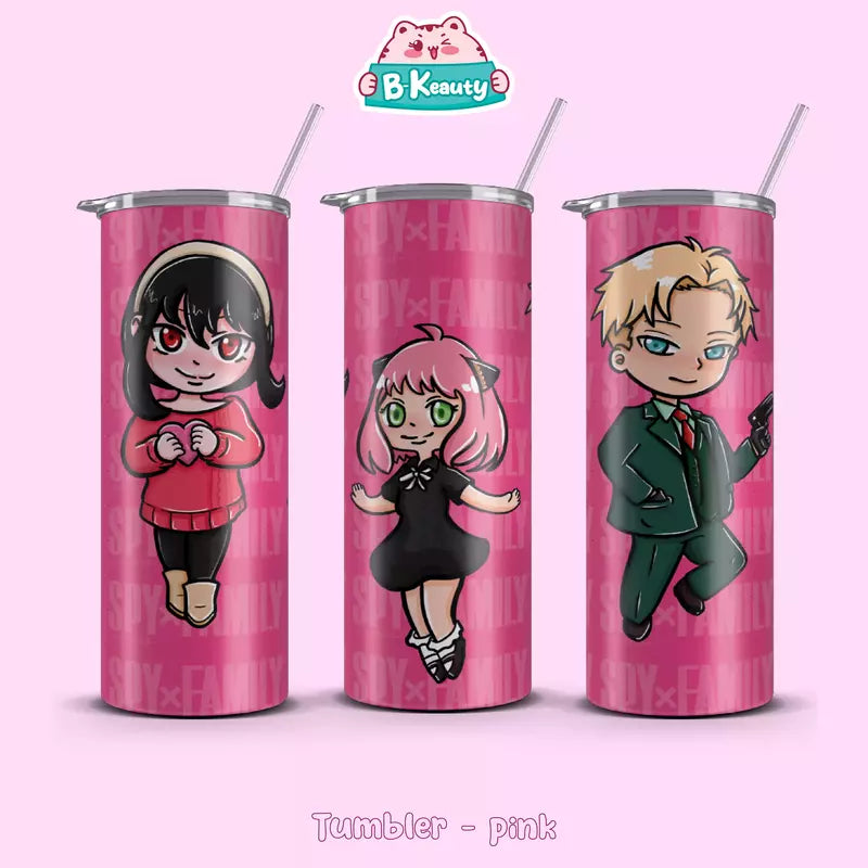ANIME FAMILY TUMBLER & GLASSCUP