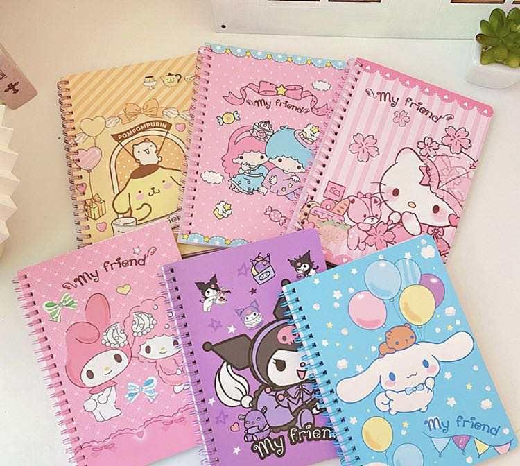 Kawaii Notebook with Erasable Pen