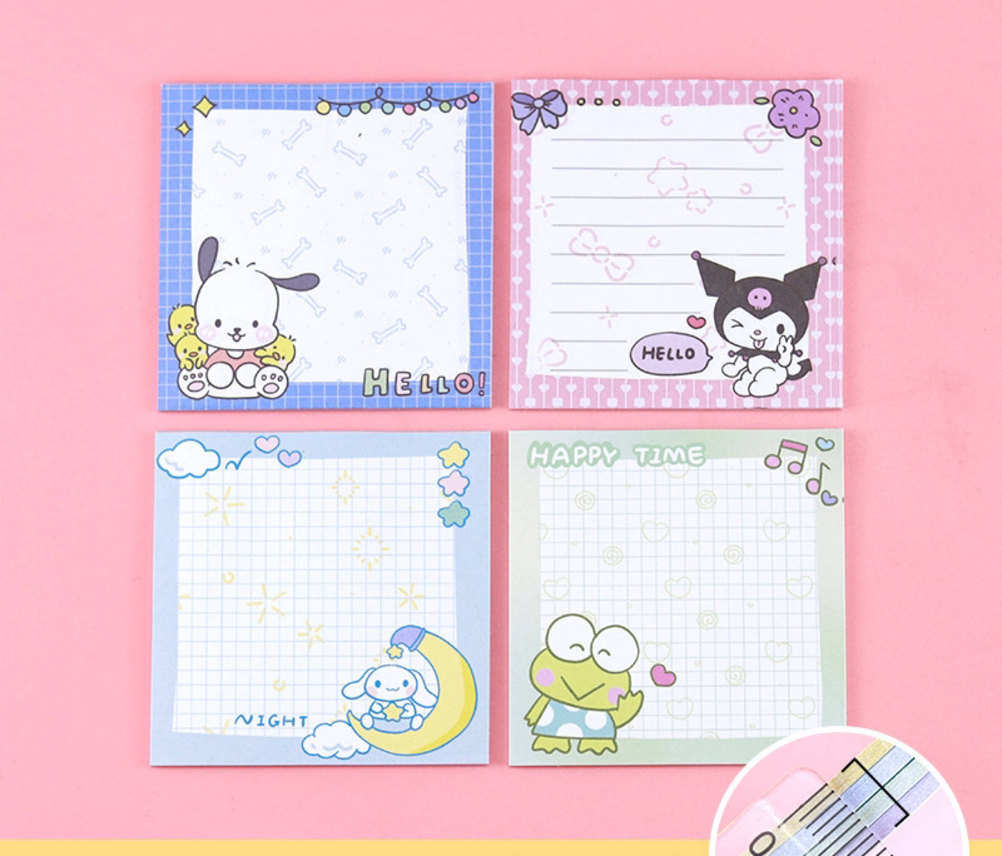 KAWAII STICKY NOTES