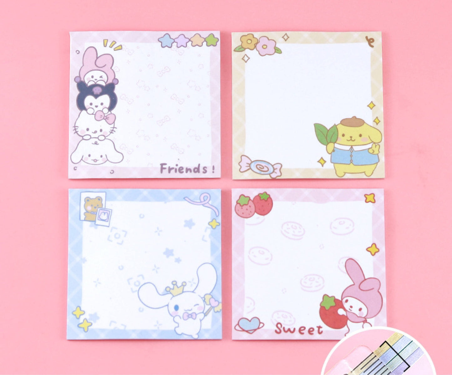 KAWAII STICKY NOTES