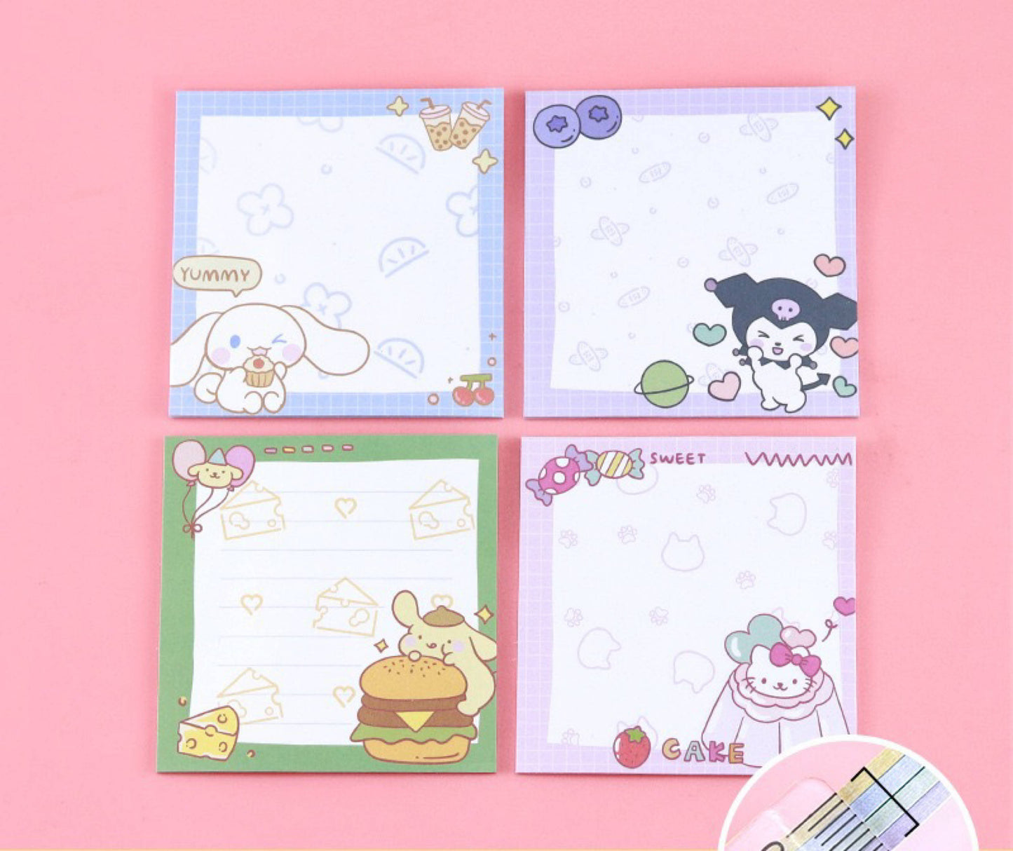 KAWAII STICKY NOTES