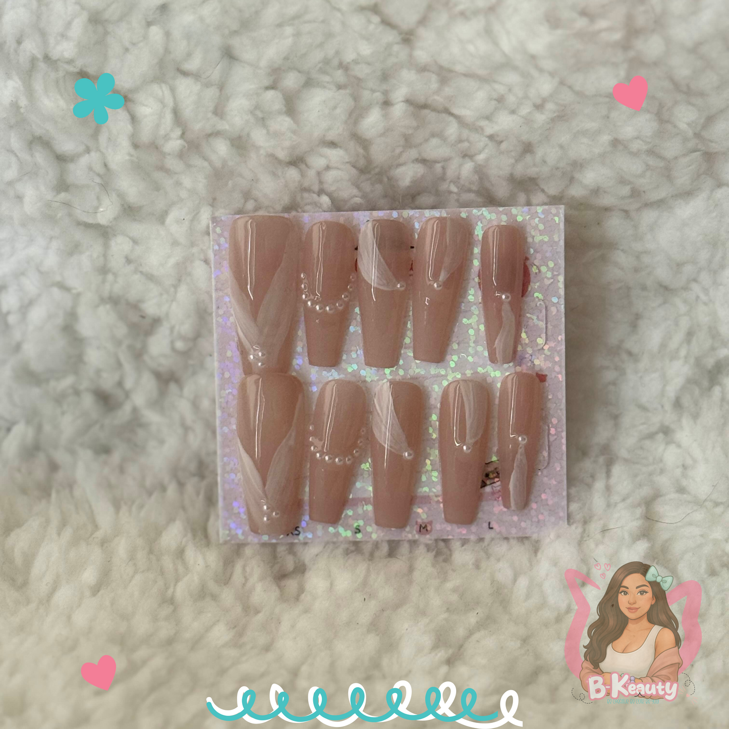 Angel Veil Press-On Nail Kit