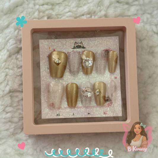 Champagne Crush Press-On Nail Kit
