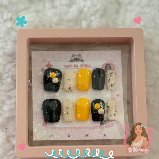 Sunny Side Press-On Nail Kit