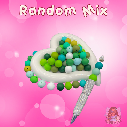 Jelly Bean Green – 15mm Beads