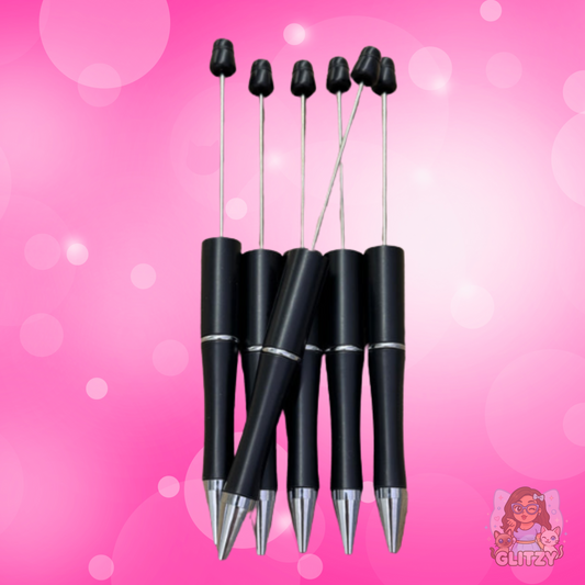 Black Beadable Pen 🖊🖤