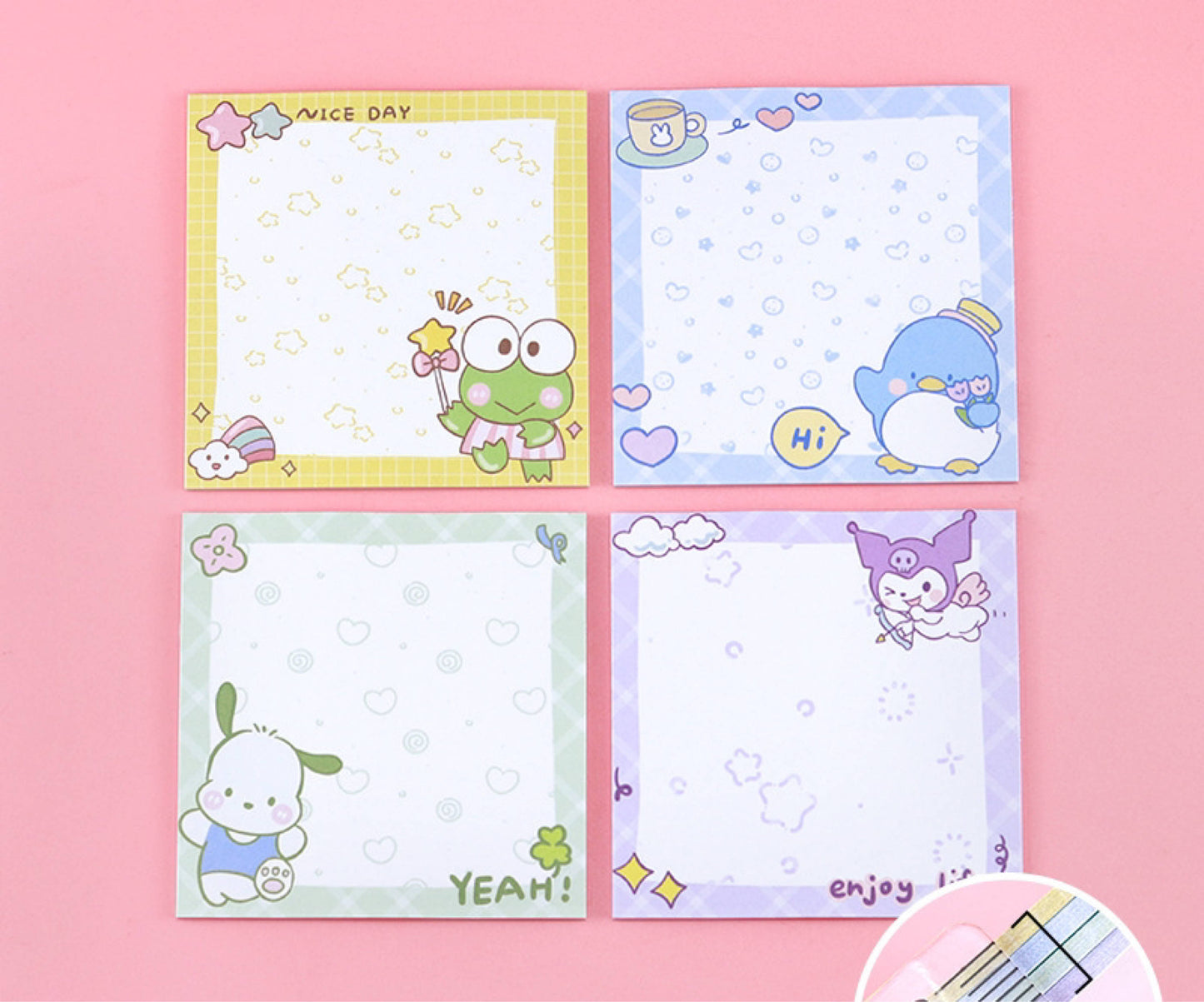 KAWAII STICKY NOTES