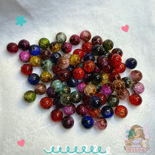 Dark Color Mix Beads