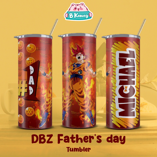 DRAGON BALL FATHER'S DAY TUMBLER & CUP