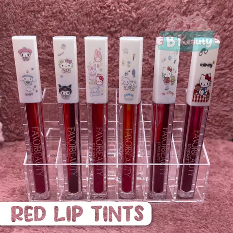 SANRIO INSPIRED LIP RED TINTS