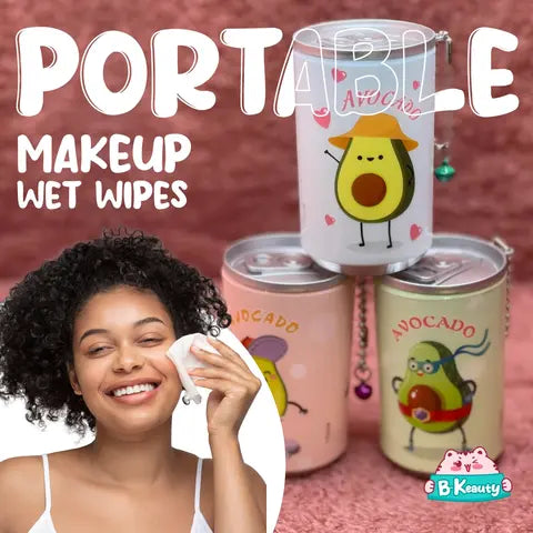 PORTABLE MAKEUP WET WIPES X1