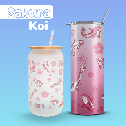 SAKURA KOI TUMBLER & GLASSCUP