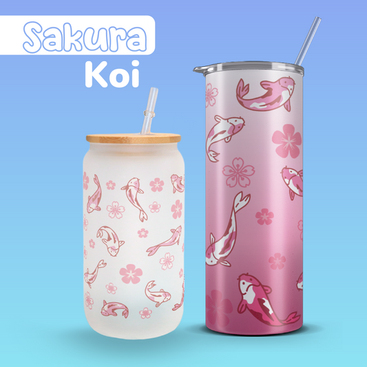 SAKURA KOI TUMBLER & GLASSCUP