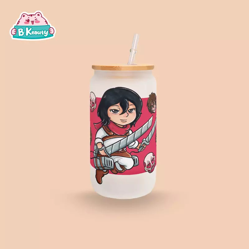 TITAN GIRL TUMBLER & GLASSCUP